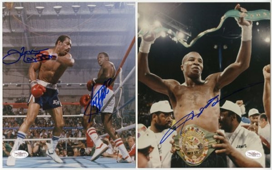 Lot of (46) Signed Boxing 8x10 Photos
